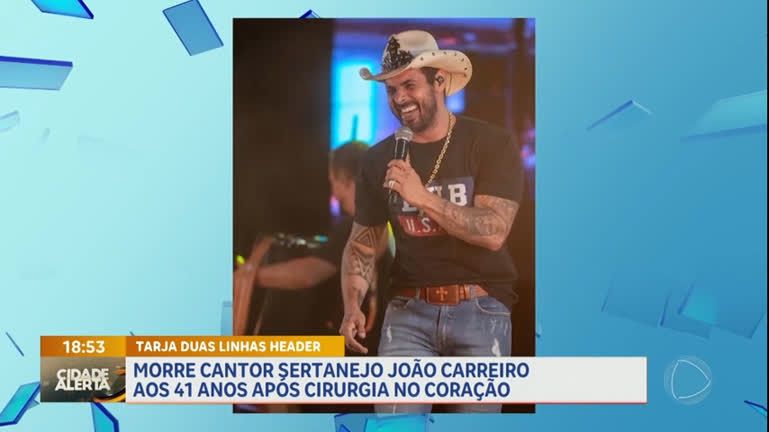 Vídeo: Morre cantor sertanejo João Carreiro após cirurgia no coração