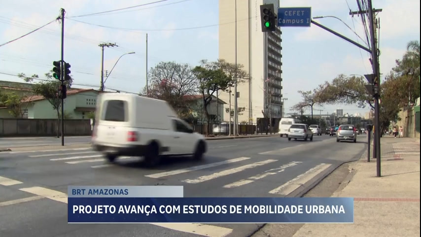 Vídeo: Projeto para construção na BRT na avenida Amazonas avança em BH