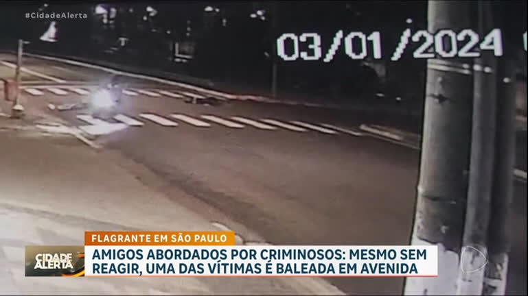 Vídeo: Mesmo sem reagir, vítima de assalto é baleada em São Bernardo do Campo (SP)