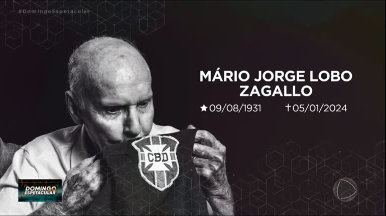 Vídeo: Ídolo do futebol, Zagallo é velado ao lado das cinco taças da Copa do Mundo
