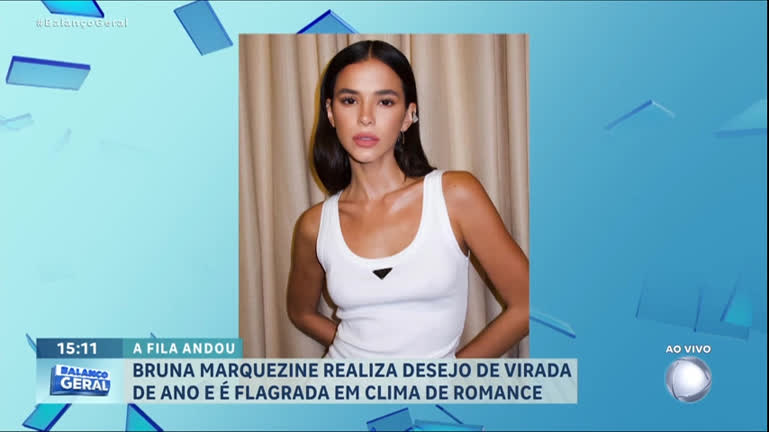Vídeo: Bruna Marquezine é flagrada em clima de romance com João Guilherme