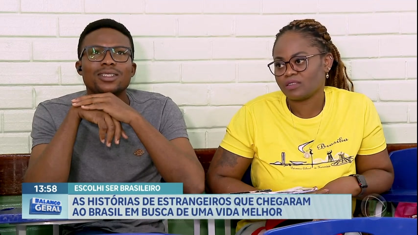 Vídeo: Conheça estrangeiros que vieram ao Brasil em busca de uma vida melhor