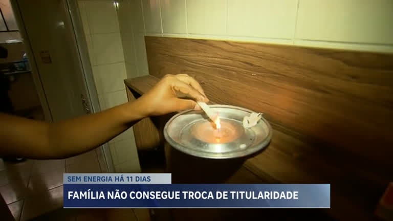 Vídeo: Família está sem energia elétrica a 11 dias em Belo Horizonte