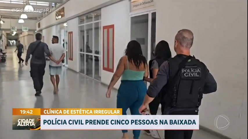 Vídeo: Policia prende quadrilha que fazia cirurgias estéticas irregulares no RJ