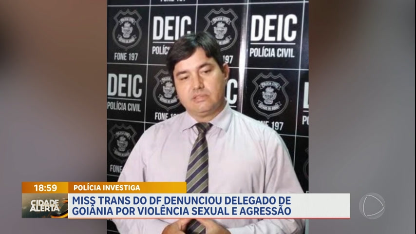 Vídeo: Miss trans do DF denuncia delegado de Goiânia por violência sexual