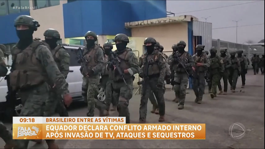 Vídeo: Equador declara 'conflito armado interno' em meio a onda de violência