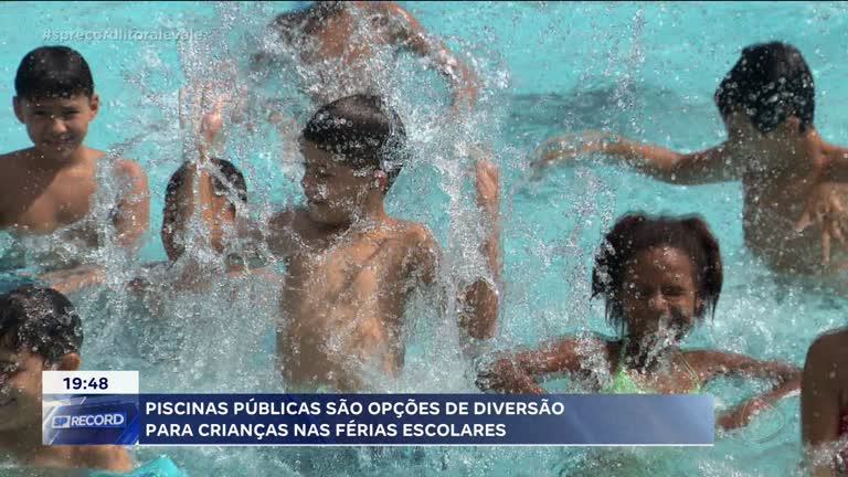 Vídeo: Piscinas públicas de São José estão abertas