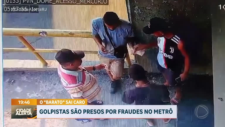 Vídeo: Polícia prende golpistas em esquema de fraude em pagamentos da tarifa do metrô do Rio