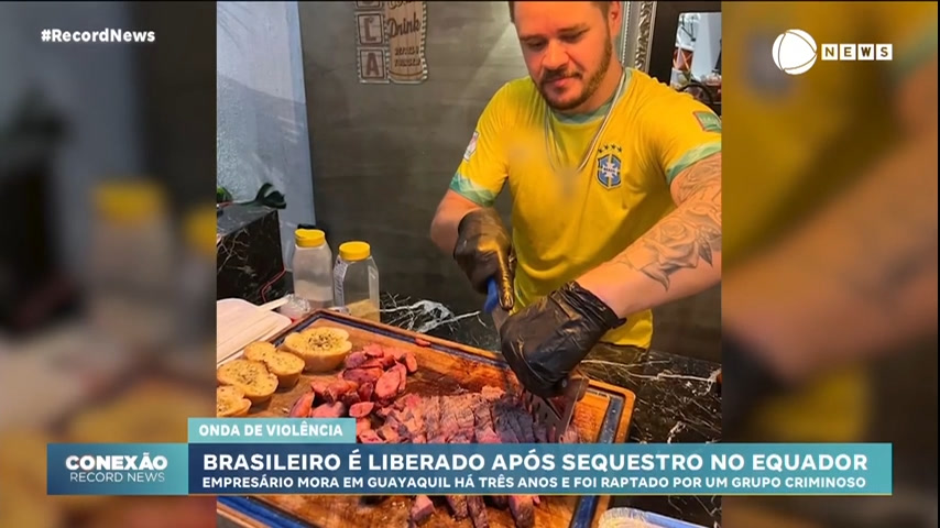 Vídeo: Brasileiro sequestrado no Equador é resgatado pelas autoridades