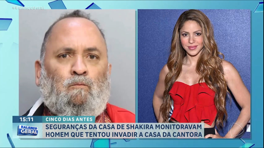 Vídeo: Perseguidor de Shakira é preso nos Estados Unidos