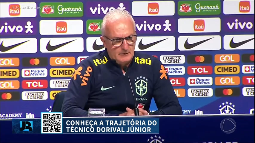 Vídeo: Dorival Júnior é apresentado como novo técnico da seleção e cobra mais responsabilidade de jogadores