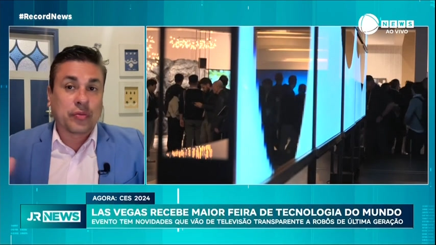 Vídeo: Conheça a televisão transparente e sem fio lançada em feira de tecnologia em Las Vegas