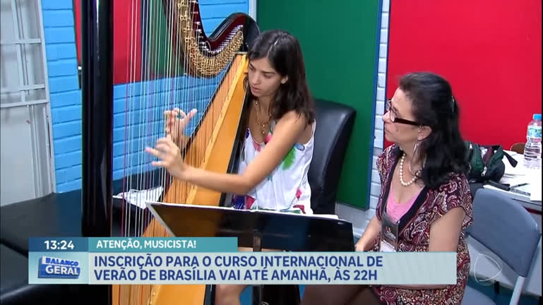 Vídeo: Inscrições para curso internacional da Escola de Música de Brasília terminam neste domingo