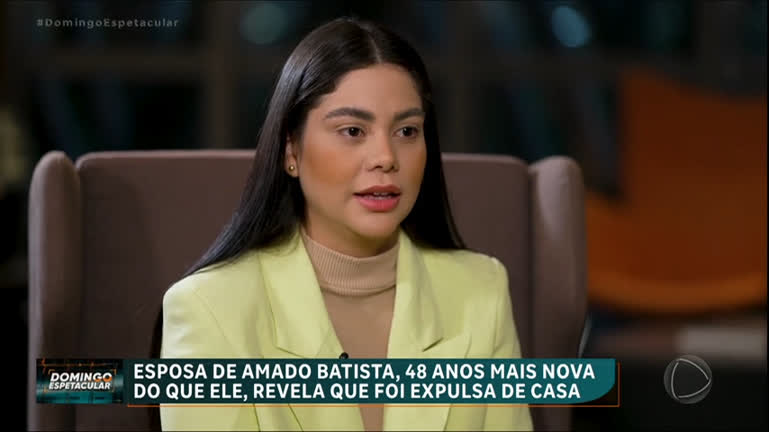 Vídeo: Ex-companheira de Amado Batista fala sobre fim polêmico do relacionamento