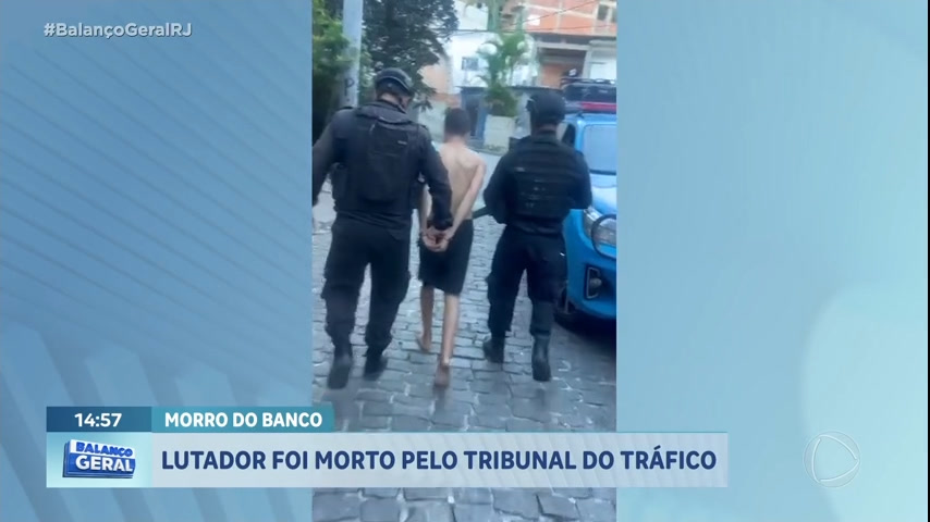 Vídeo: Polícia Militar prende dois homens pela morte de lutador de MMA na zona oeste do Rio