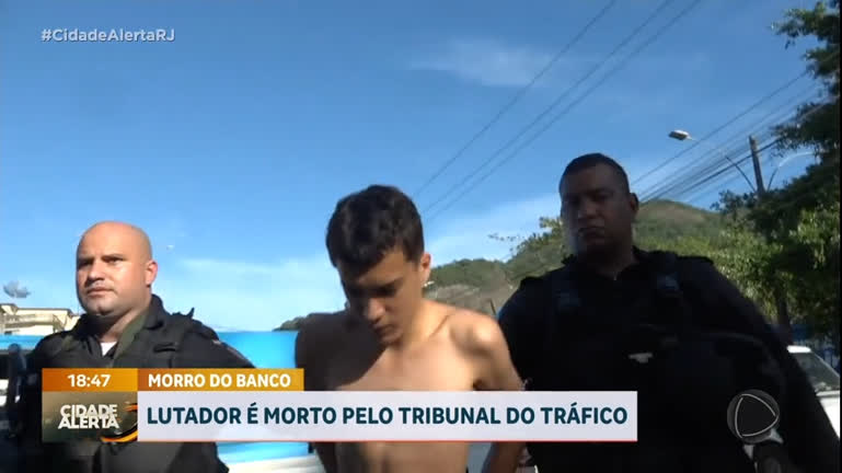Vídeo: Policia prende homem que confessou ter participado do assassinato de lutador no Rio
