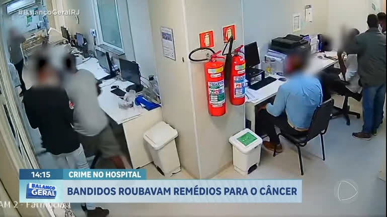 Vídeo: Polícia Civil prende suspeitos de roubar medicamentos usados no tratamento de câncer no Rio