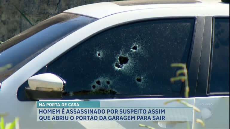 Vídeo: Homem é assassinado com 11 tiros após abrir o portão de casa em Ribeirão das Neves (MG)