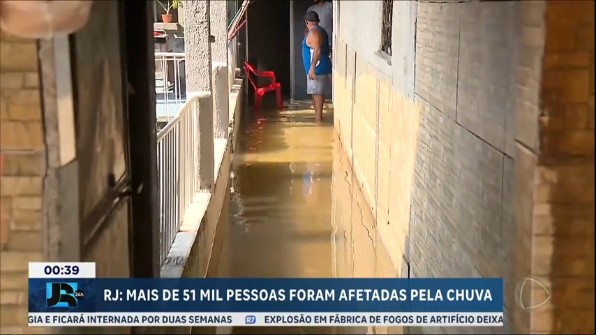 Vídeo: RJ: mais de 50 mil pessoas foram afetadas pela chuva em 10 cidades da Baixada Fluminense