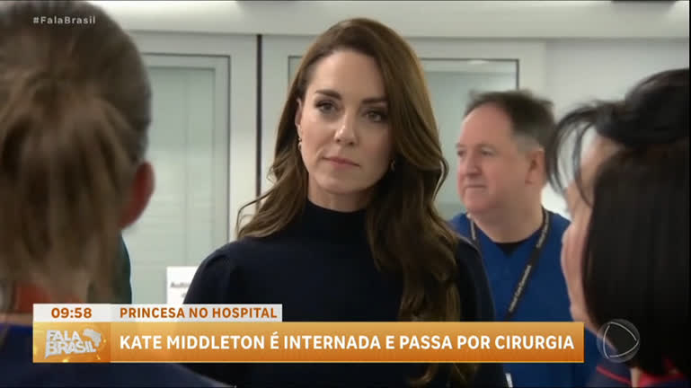 Vídeo: Kate Middleton é internada para fazer cirurgia no abdômen