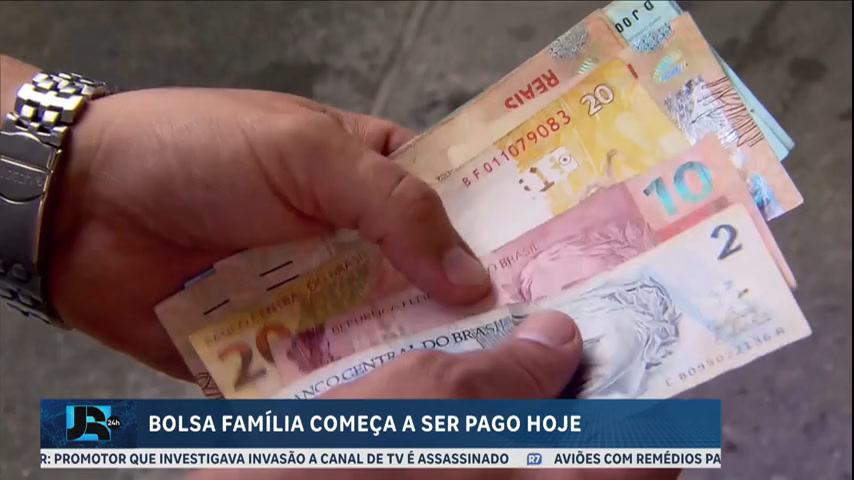 Vídeo: Pagamentos do Bolsa Família começam hoje (18)