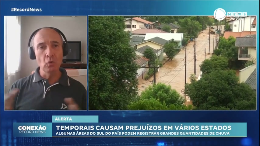 Vídeo: Temporais vão continuar em todo o Brasil; veja regiões mais afetadas