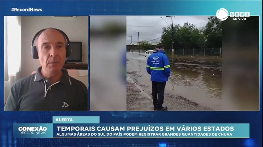 Vídeo: Chuvas devem castigar região Sul do país até abril