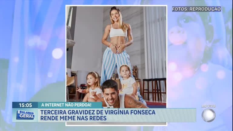 Vídeo: Terceira gravidez de Virgínia Fonseca rende memes nas redes