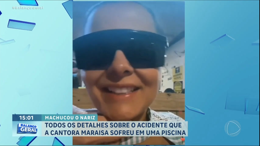 Vídeo: Maiara dá detalhes do acidente sofrido por Maraisa na piscina de um resort em Alagoas