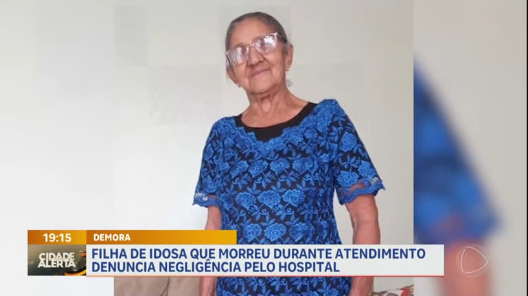 Vídeo: Filha denuncia que morte de mãe em hospital teria sido por negligência