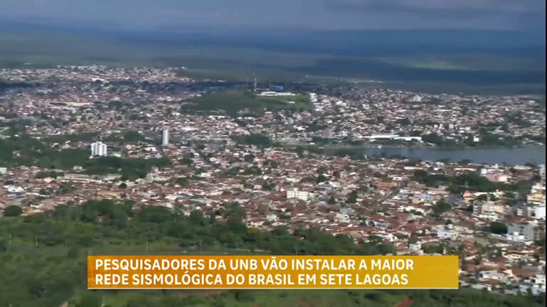 Vídeo: Pesquisadores vão instalar maior rede sismológica do Brasil em Sete Lagoas (MG)