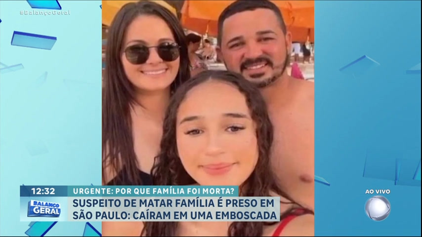 Vídeo: Homem é preso suspeito de matar família Tofalete após armar emboscada