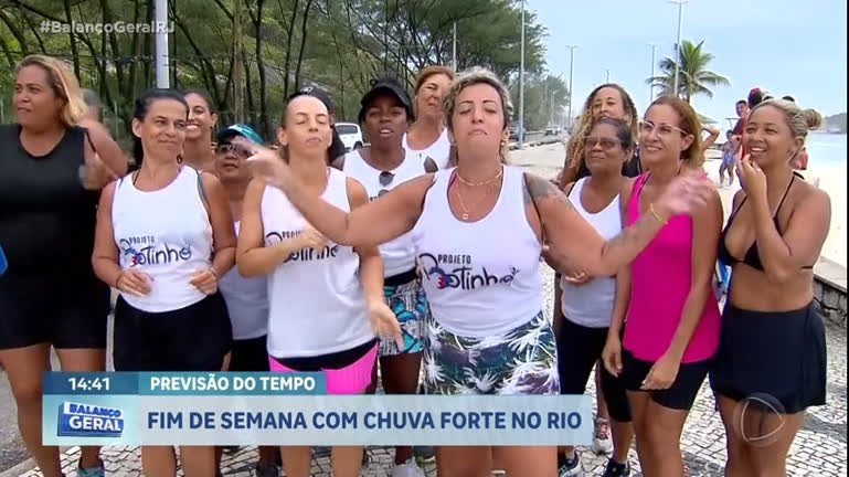 Vídeo: Fim de semana tem previsão de chuva forte no Rio