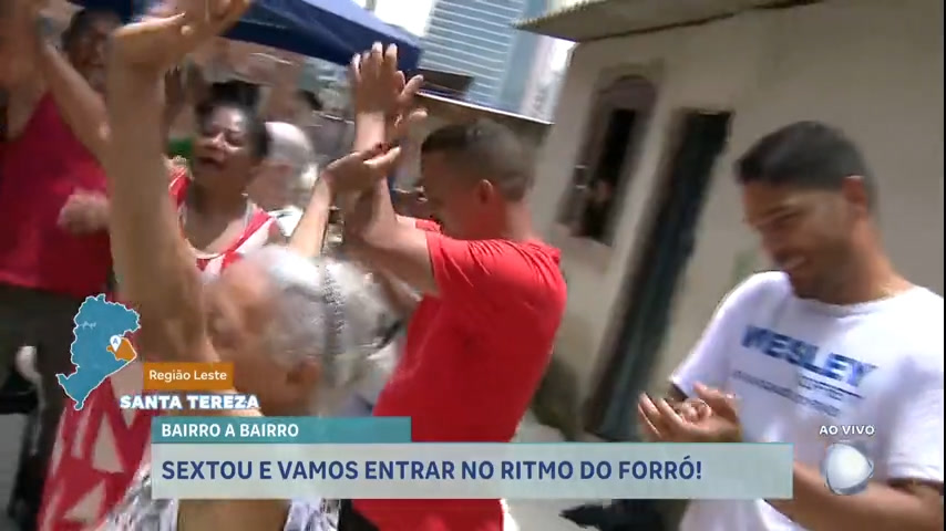 Vídeo: Bairro a Bairro: forró de idosos embala bairro em Belo Horizonte