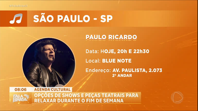 Vídeo: Show de Paulo Ricardo agita o fim de semana em São Paulo