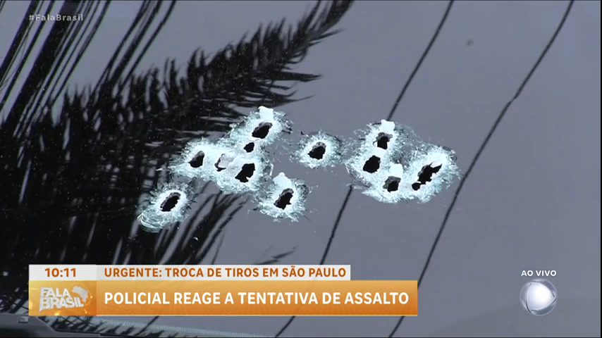 Vídeo: Policial reage a tentativa de assalto na zona sul de São Paulo