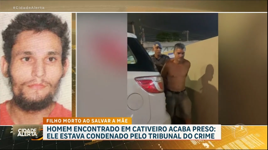 Vídeo: Homem acusado de esfaquear e matar o filho é preso em São Paulo