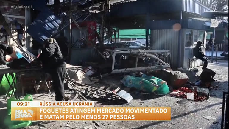 Vídeo: Ataque da Ucrânia em Donetsk deixa pelo menos 27 mortos