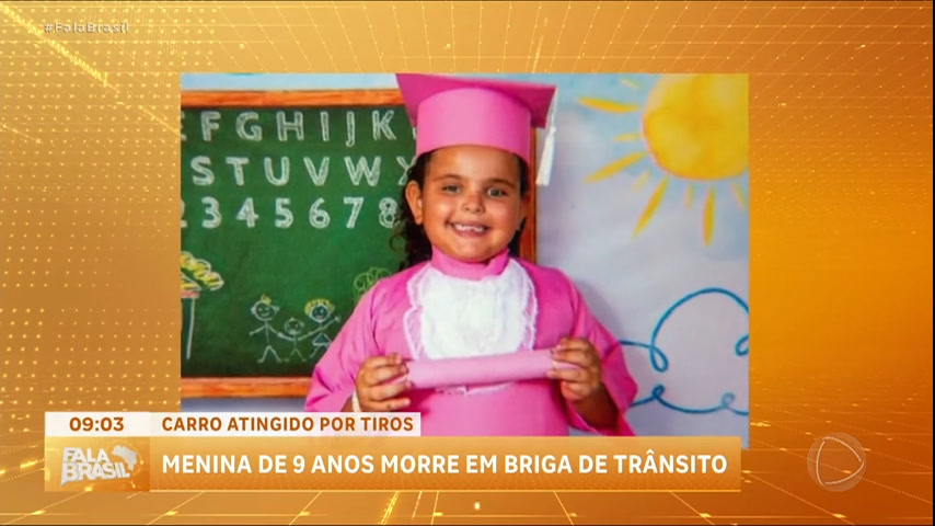 Vídeo: Briga de trânsito termina com a morte de uma menina de nove anos em Minas Gerais