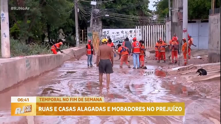 Moradores da zona norte do Rio são atingidos com forte chuva – Rio de Janeiro