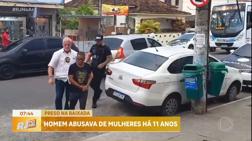 Vídeo: Coach é preso suspeito de abusar de mulheres na Baixada Fluminense