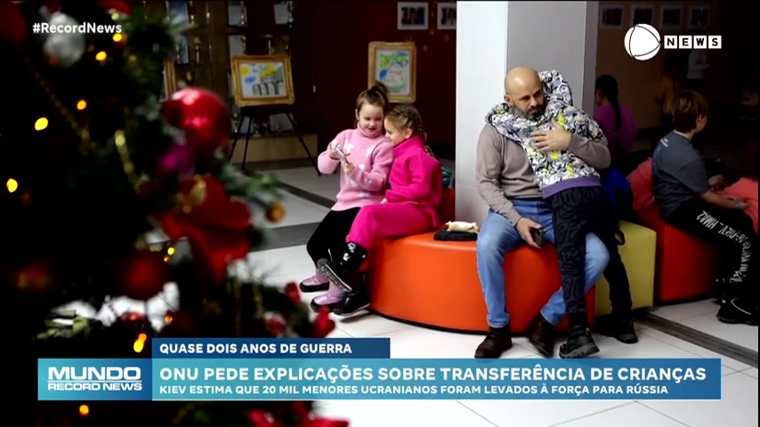 Vídeo: ONU pede explicações à Rússia sobre as crianças ucranianas transferidas à força