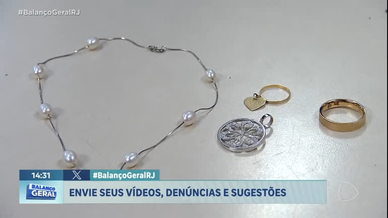 Vídeo: Trabalhadora doméstica é presa em flagrante, no Rio, por roubo de joias avaliadas em R$ 40 mil