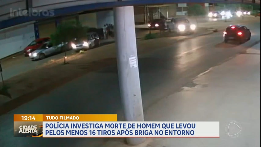 Vídeo: Polícia investiga morte de homem que levou 16 tiros em Planaltina de Goiás