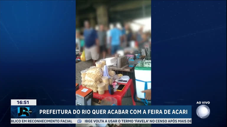 Vídeo: Prefeitura do Rio proíbe funcionamento de Feira de Acari
