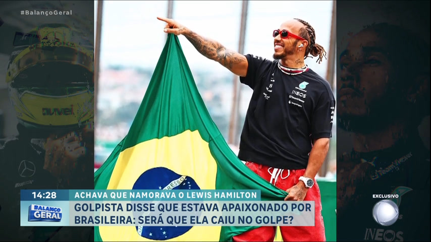 Vídeo: Homem se passa por Lewis Hamilton para dar golpe em brasileira