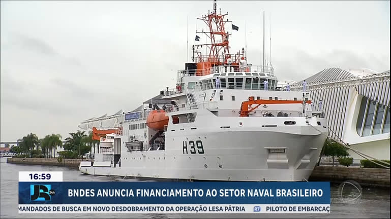 Vídeo: BNDES anuncia financiamento de R$ 2 bilhões ao setor naval brasileiro