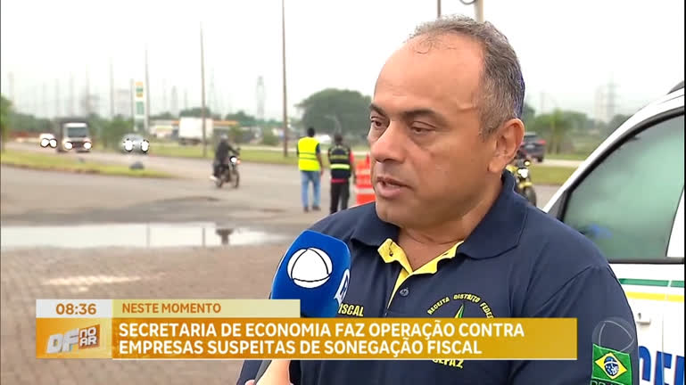 Vídeo: Secretaria de economia do DF faz operação contra empresas suspeitas de sonegação fiscal