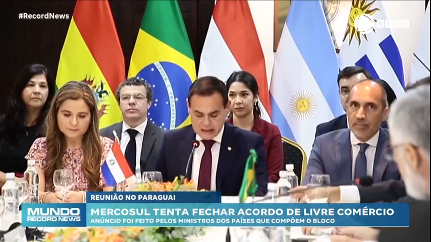 Vídeo: Mercosul tentar fechar novamente o acordo de livre comércio com a União Europeia