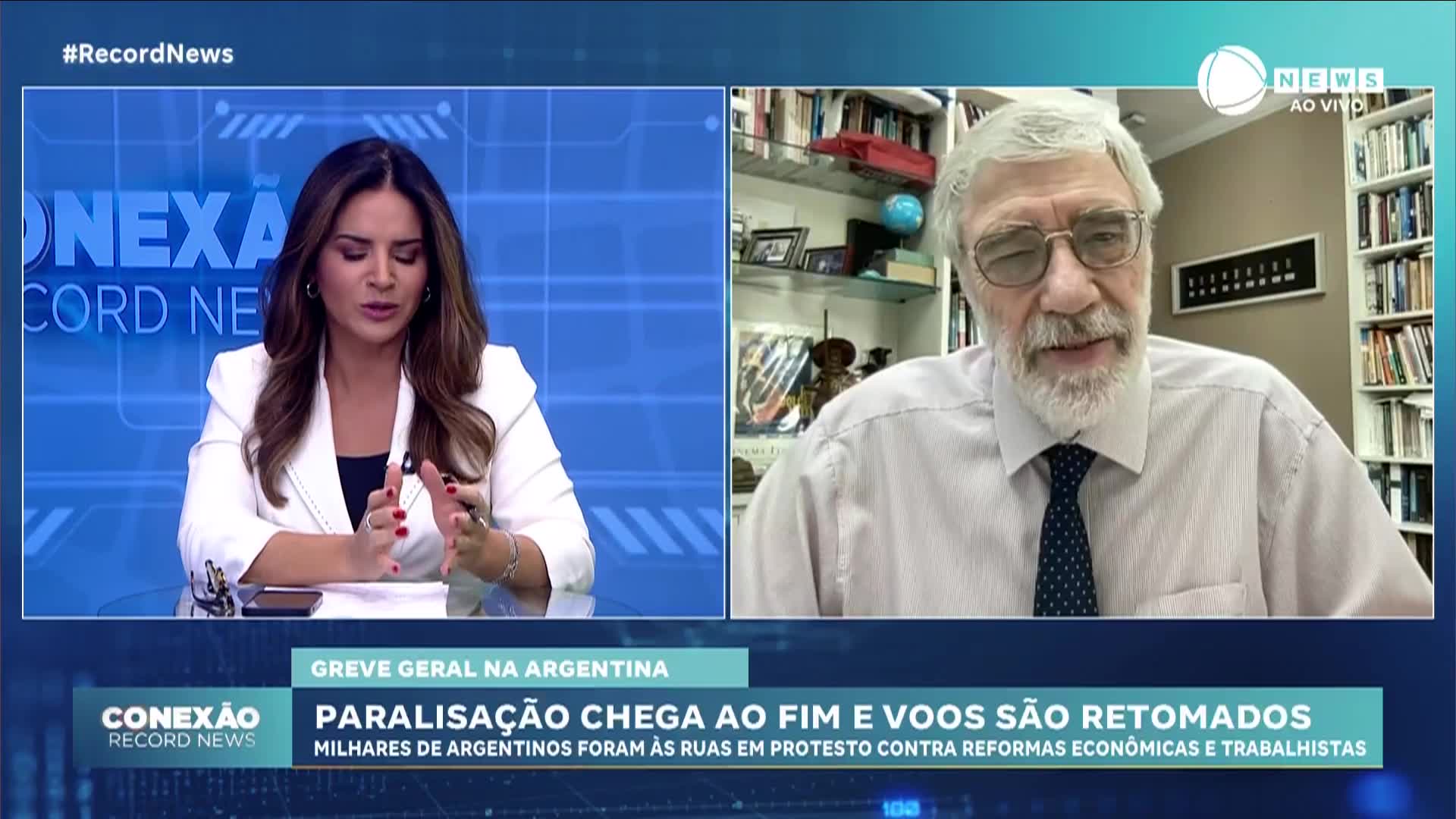 Vídeo: ‘Greve foi uma tentativa de medir forças’, diz especialista sobre situação na Argentina